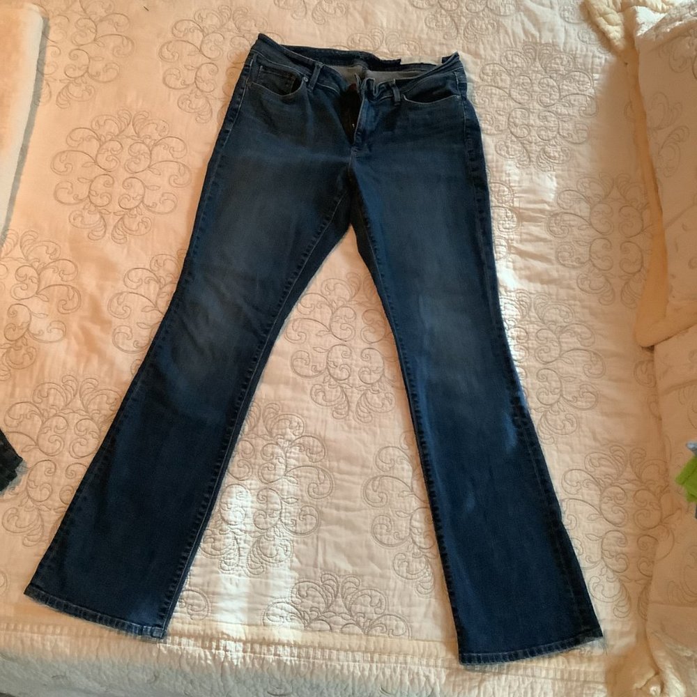 Loft Curvy Bootcut Sz 10 Jeans